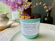 Load image into Gallery viewer, Country Living 8 oz Coco-Beeswax, Wooden Wick, Aromatherapy Candle